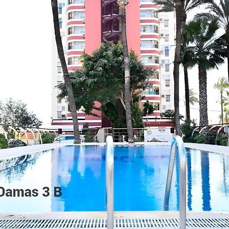 Las Damas 3B Beach Front - Pool & Parking Benidorm Exterior photo