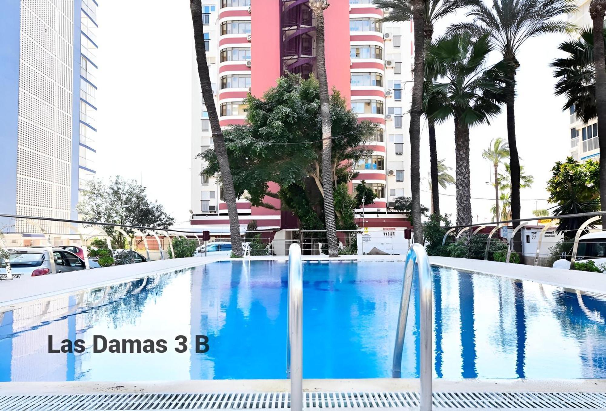 Las Damas 3B Beach Front - Pool & Parking Benidorm Exterior photo